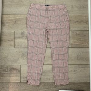 Zara mid rise cropped pant size 4